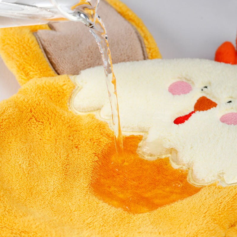 Chicken Shaped Quick Drying Hand Towel - Image 2