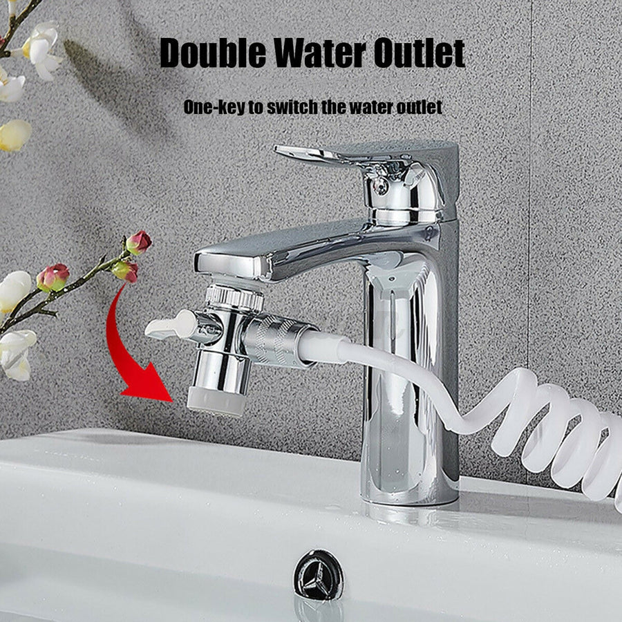 All-in-One Easy Clean Adjustable Bathroom Set - Image 3