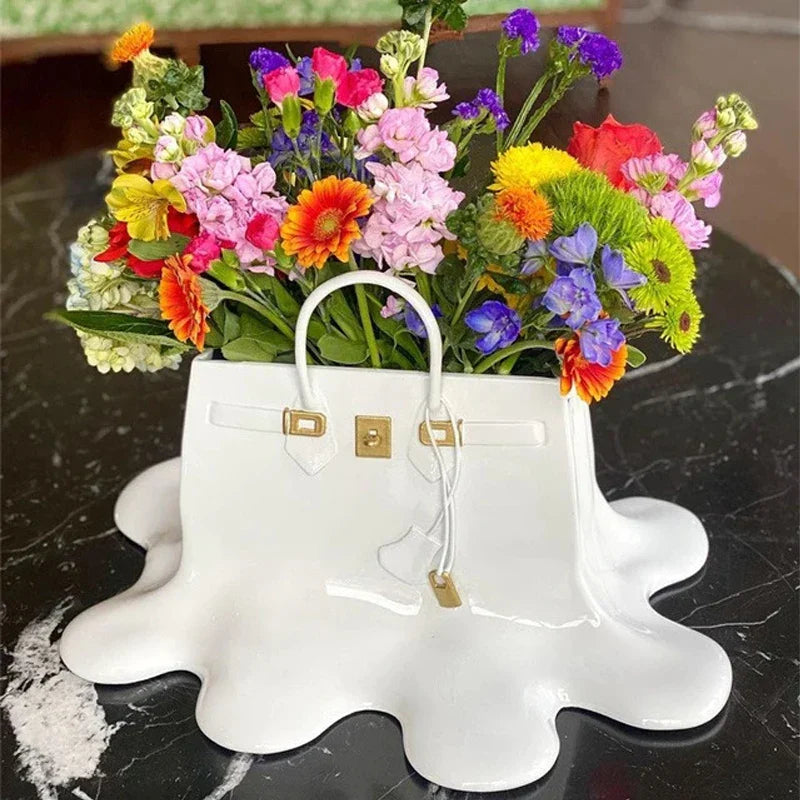 Melting Bag Creative Floral Vase - Image 5