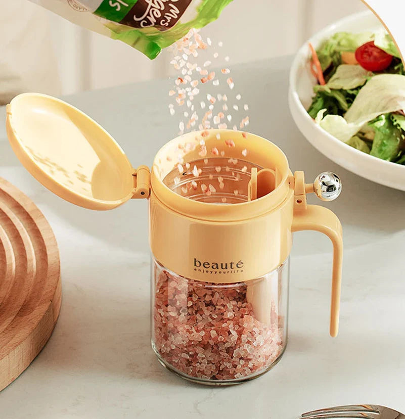 Moisture Block Glass Seasoning Jar - Image 2