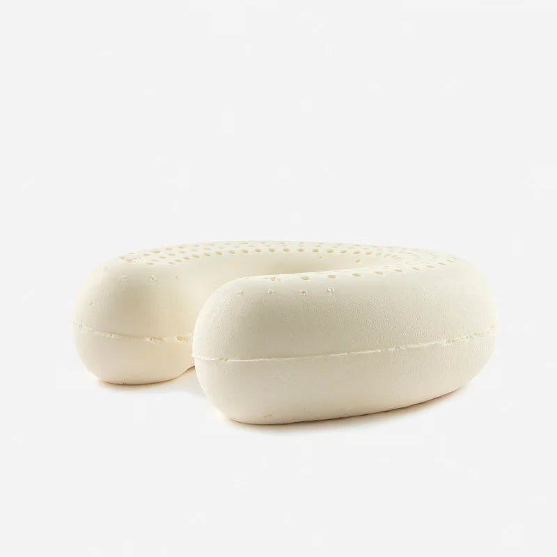 Natural Latex Breathable U-Shaped Neck Pillow - Image 2