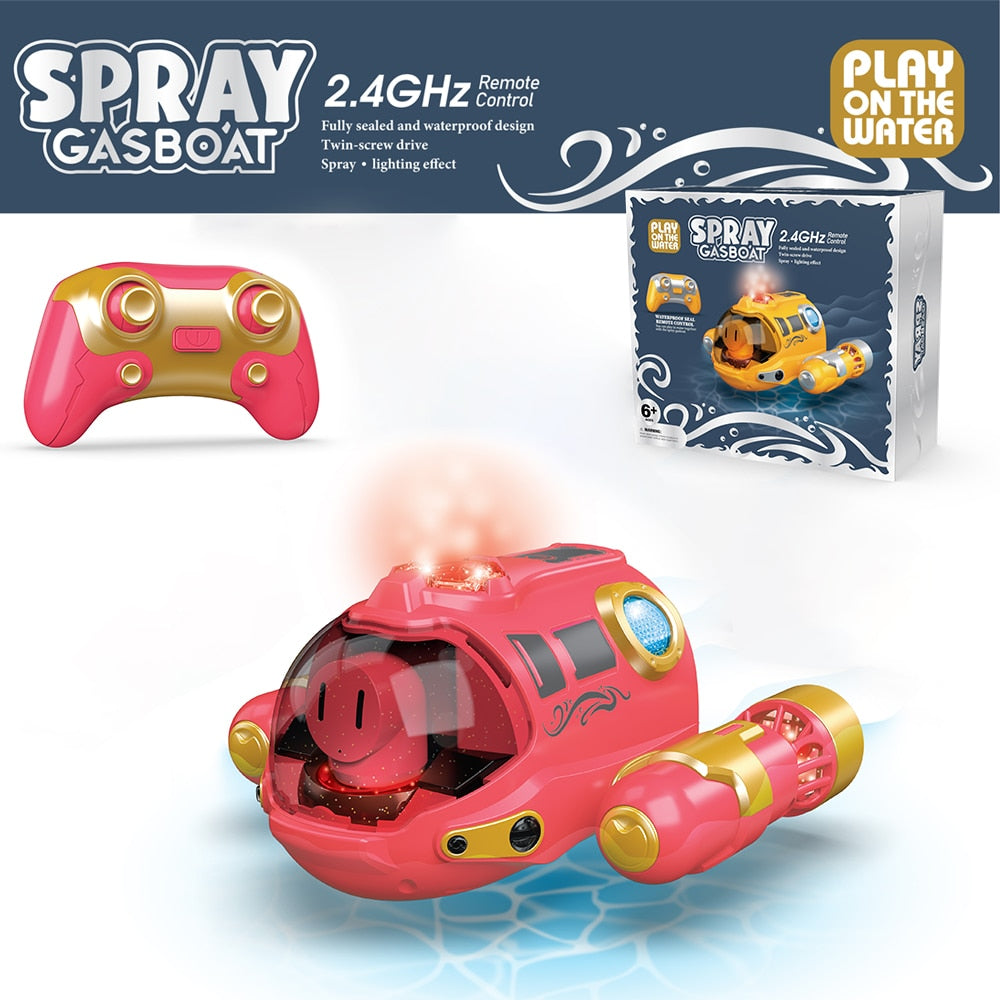 Powerboat RC Spray Submarine