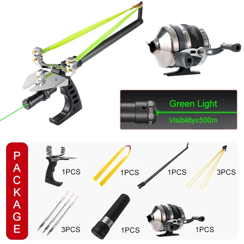 Long-Range Telescopic Fishing Laser Slingshot - Image 8