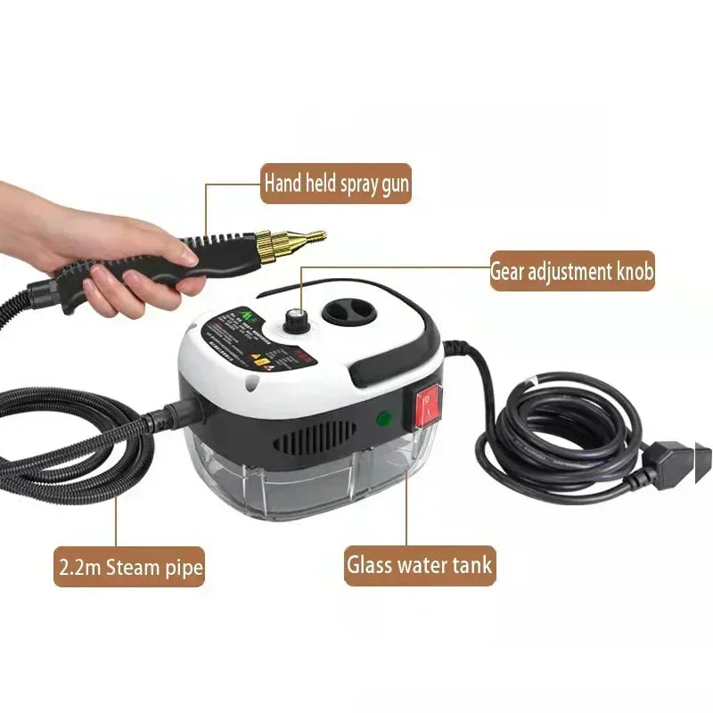 High-Pressure Portable Steam Jet Water Surface Cleaner - Image 3