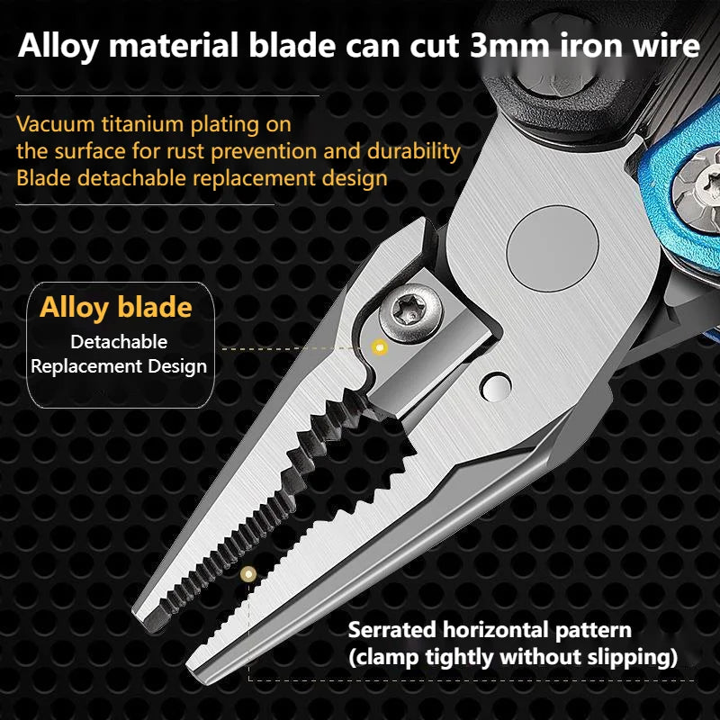 Multi-Use Axe Hammer Pliers Outdoor Multi-Tool Gadget - Image 4