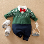 Newborn Baby Gentleman Jumpsuit