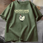 Don’t Look At The Chicken Game Funny T-Shirt