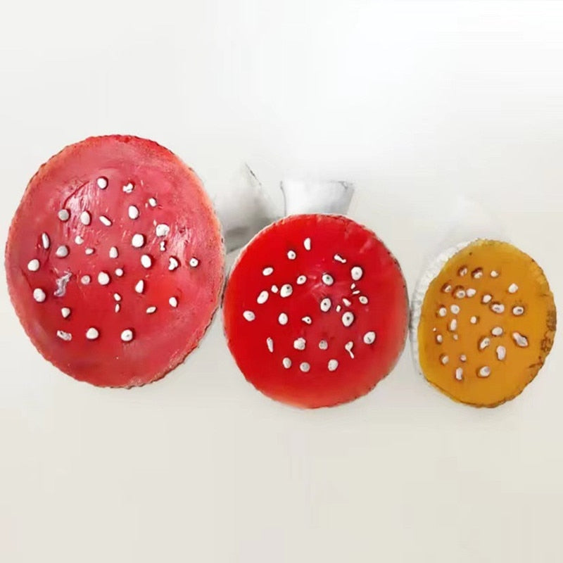 Mushroom Shape Floating Resin Wall Shelf - Image 4