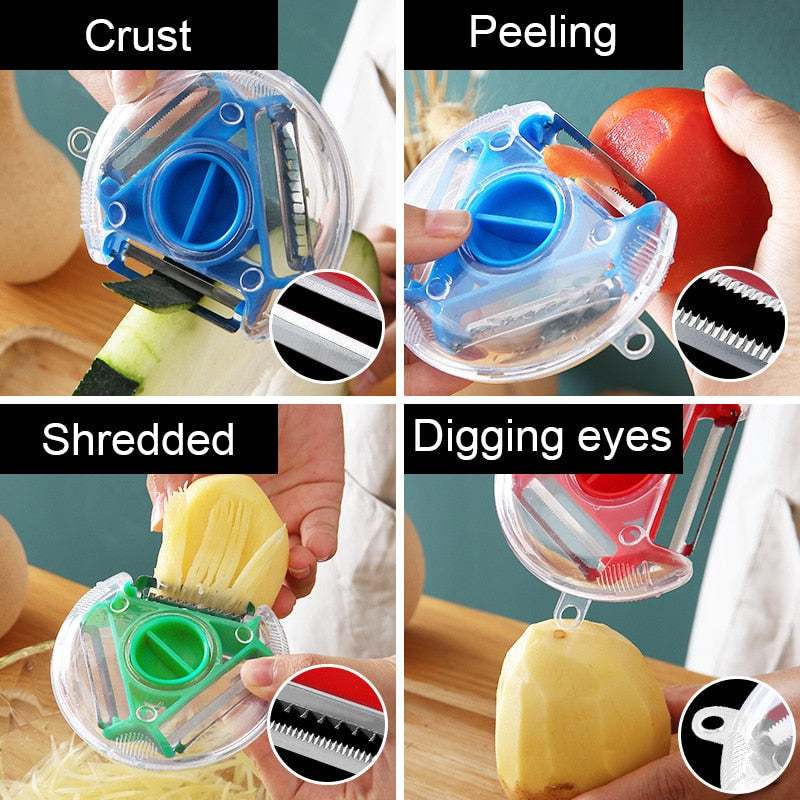 3in1 Stainless Steel Magic Peeler - Image 5