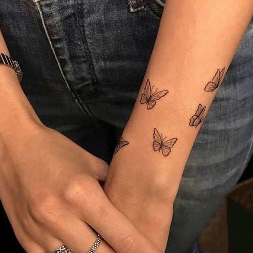 Dreamy Butterfly Temporary Tattoo - Image 0