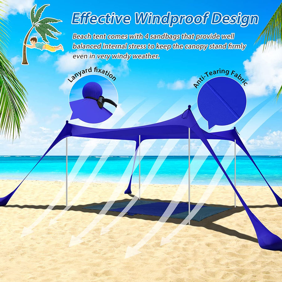 Coastal Comfort Sun Safe Family Size Canopy - Image 3