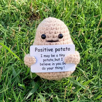 You Got This Mini Crochet Encouraging Desk Buddy Friend - Image 3