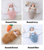 Bunny Bundle Baby Wrap Sleeping Bag