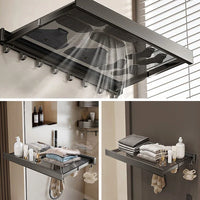 Ultra Suction Expandable Towel Storage Organizer Rack - Image 0