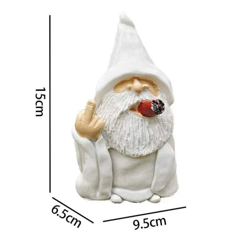 Angry Middle Finger Garden Gnome Decor - Image 6