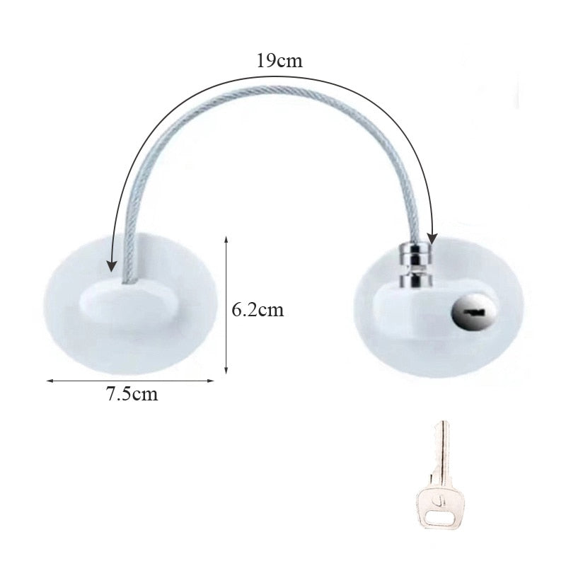 Safe Baby Secure Door Cabinet Lock - Image 10