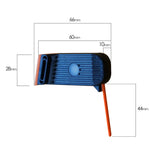 Waterproof Rechargeable LED Safe Ride Bike Tail Light