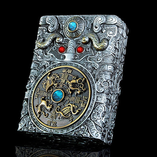 Heavy Armor Steel Spark Kerosene Lighter - Image 0