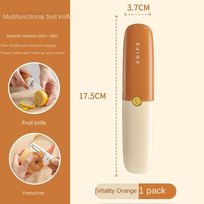 2in1 Vegetable Peeler Home Chef Mini Knife - Image 5