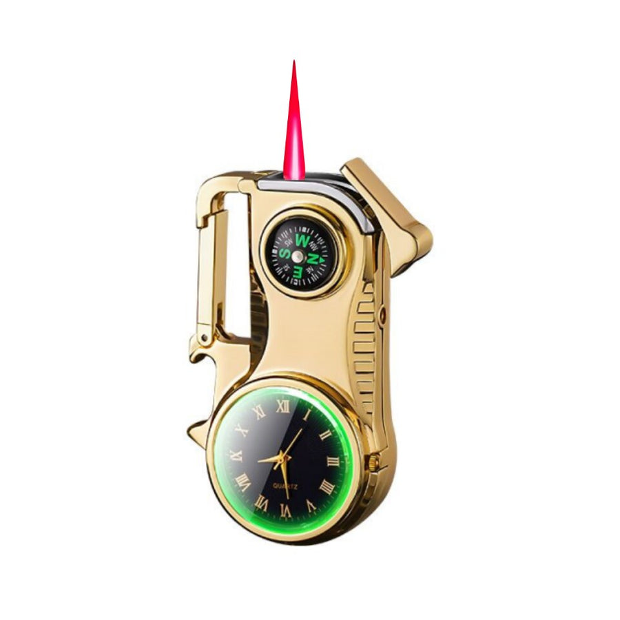 Compass Fire Camping Windproof Lighter Watch - Image 5