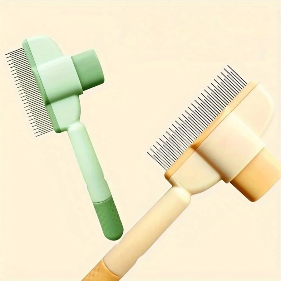 Flea Removal Easy Self-Cleaning Pet Brush - Image 6