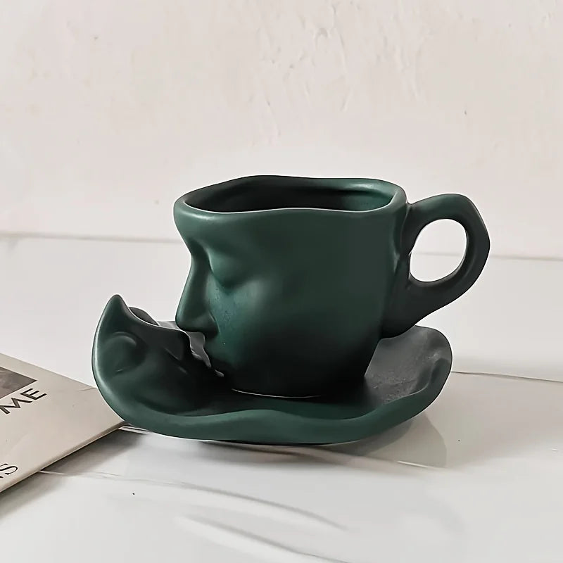 Love Forever Kiss Ceramic Mug - Image 9