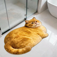 Chubby Cat Quick Dry Bath Mat - Image 3
