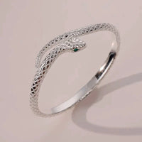 Snake Adjustable Open Women Bracelet - Image 6