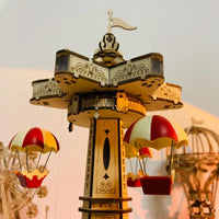 Wooden 3D Puzzle DIY Carnival Tower Kit - Image 3