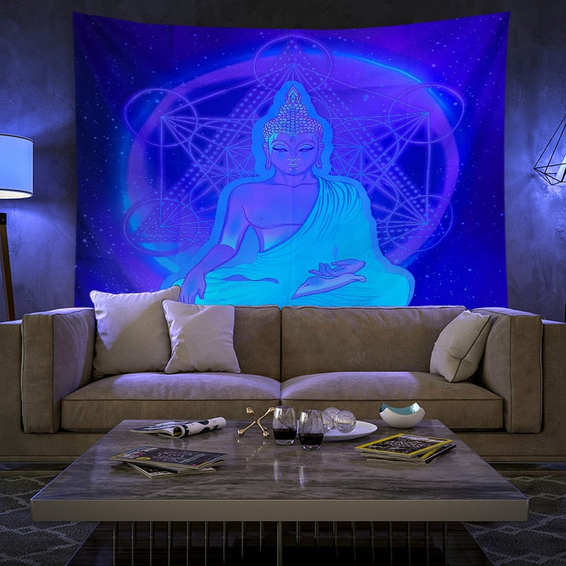Colorful Glowing Luminous Tapestry - Image 23