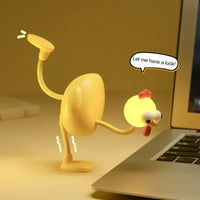 Crazy Chicken Character Night Lamp - Image 3