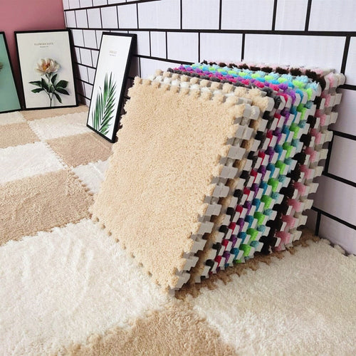 DIY Winter Plush Puzzle Mat - Image 0