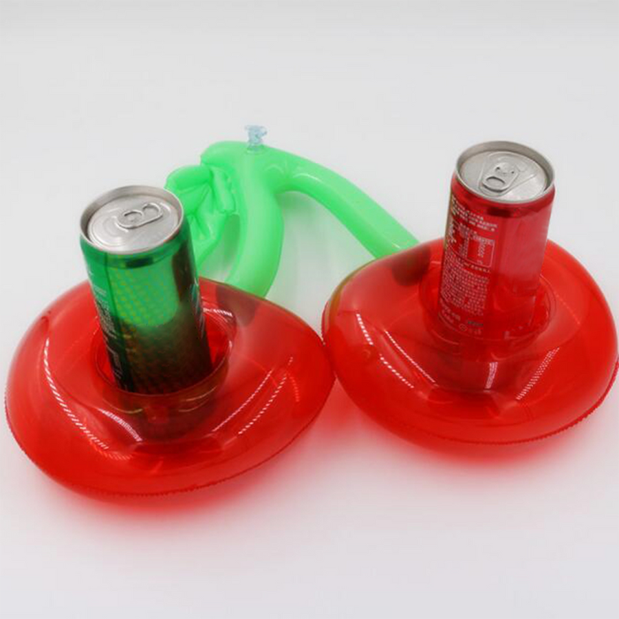 Inflatable Cherry Floating Pool Cup Holder - Image 2