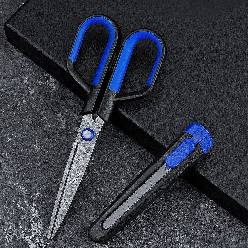 2in1 Safe Cut Creative Knife Scissor