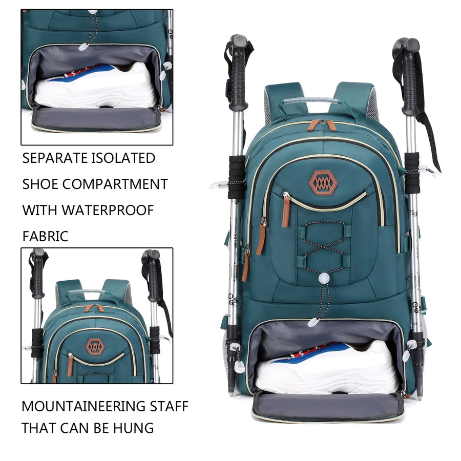 All-Weather Waterproof Large Capacity Hiking Backpack - Image 2