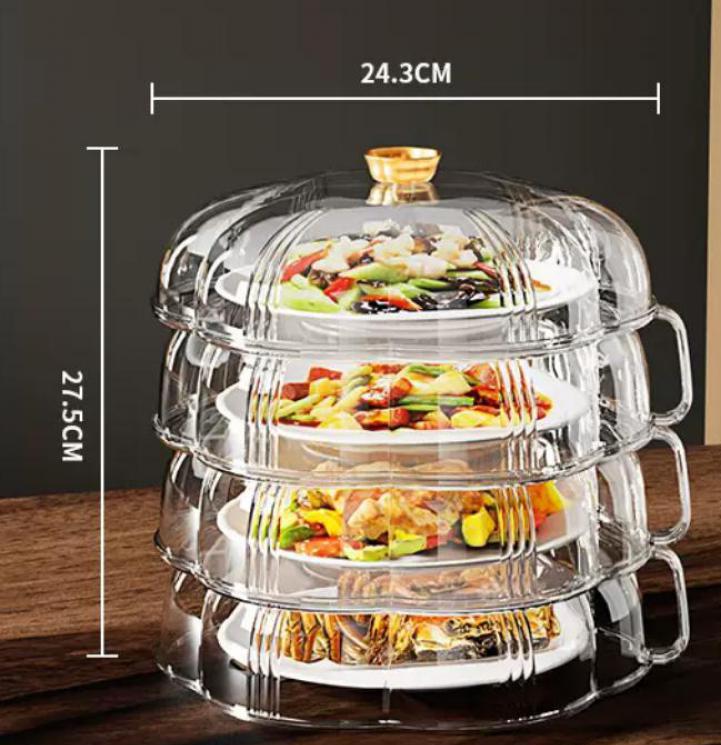 Heat Protector Stackable Food Cover