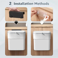Hands-Free Self Sealing Smart Trash Can - Image 3