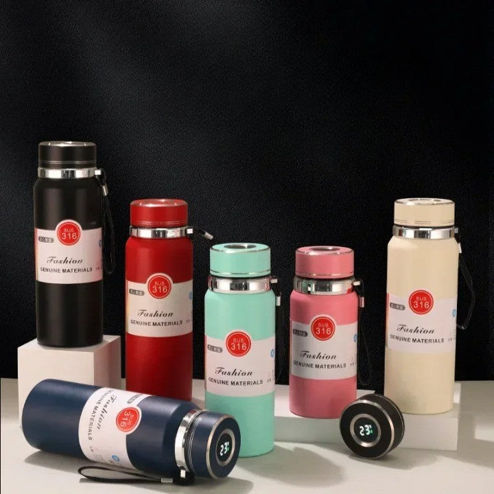 Stainless Steel Tea Maker Digital Temperature Thermos - Image 0