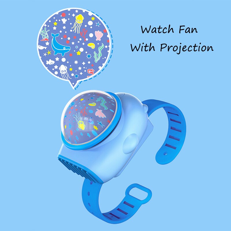 Creative Fan Projector Bracelet