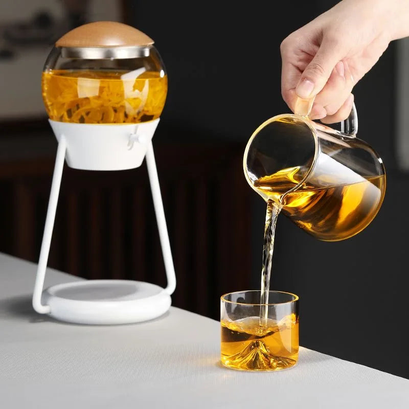 Lazy Brew Spherical Teapot Set - Image 4