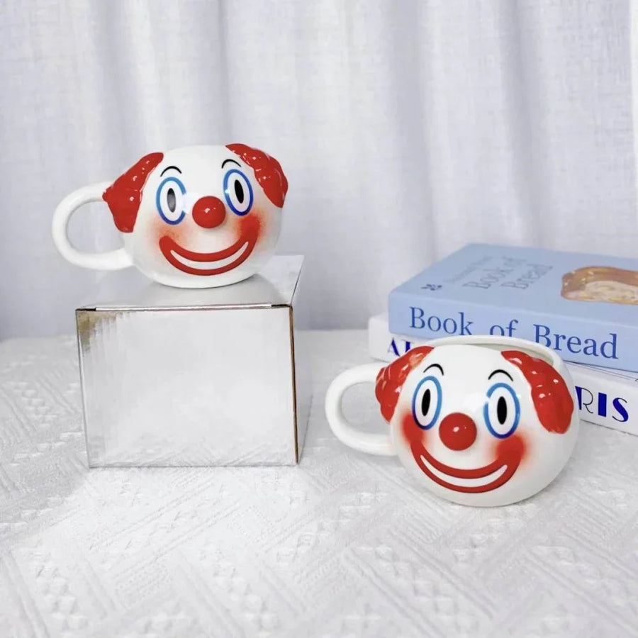 Creepy Clown Ceramic Coffee Mug - Image 3