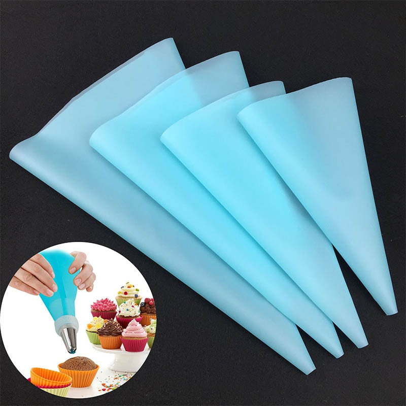 4Pcs Diy Reusable Pastry Icing Bag