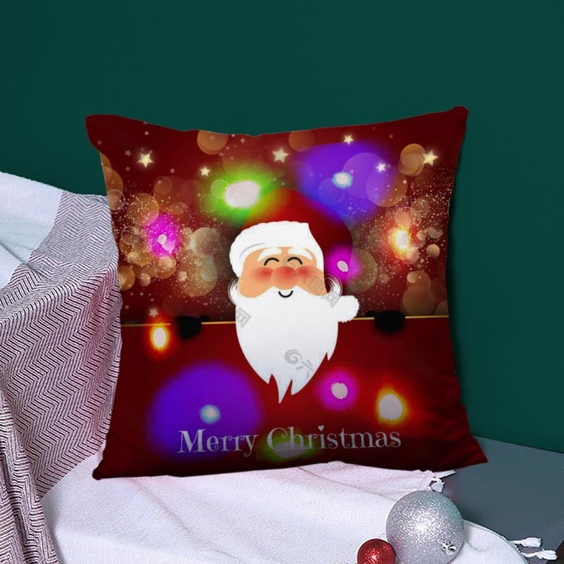 Christmas Series LED Pillow Case - Image 10
