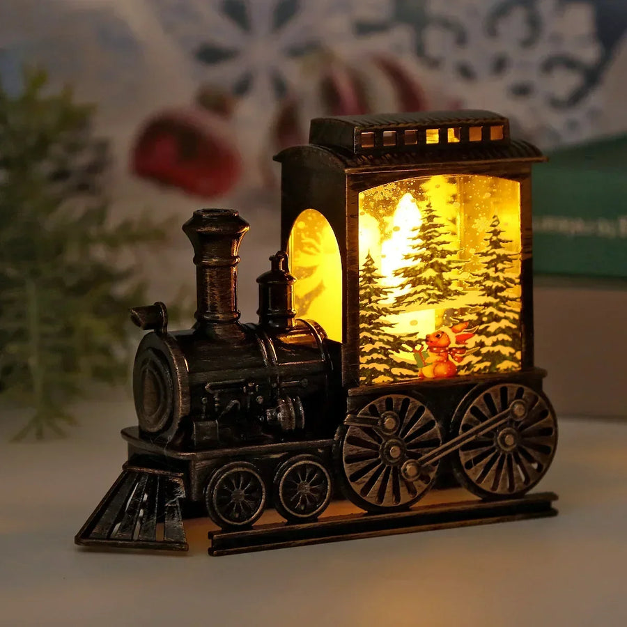 Winter Express Train LED Night Lamp - Image 5