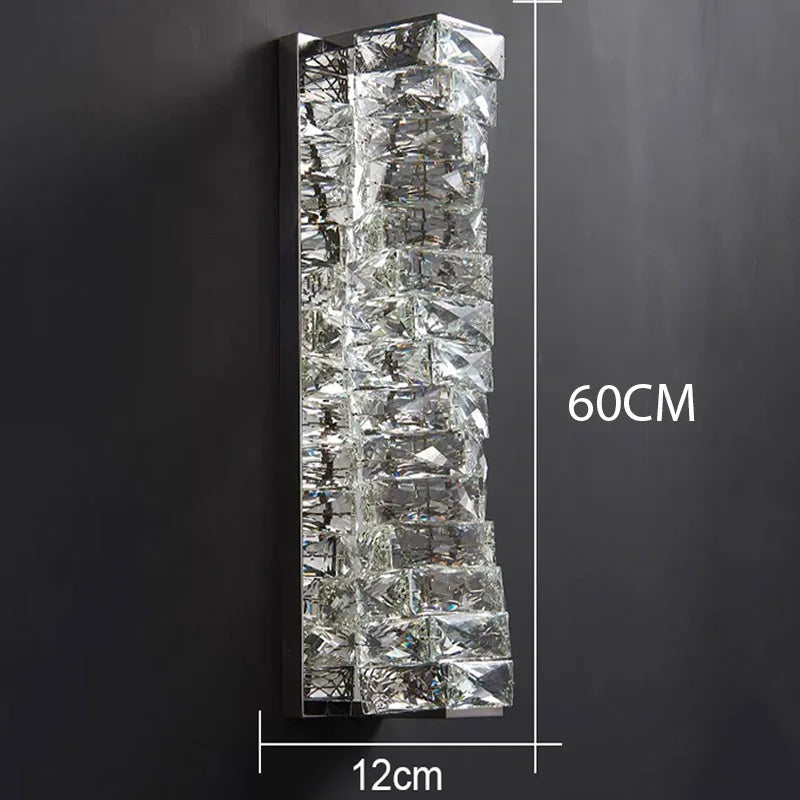 Icefall Crystal American Wall Lamp - Image 14