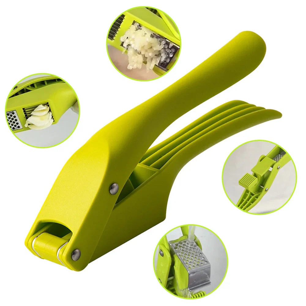 2in1 Garlic Crusher Slicing Kitchen Gadget