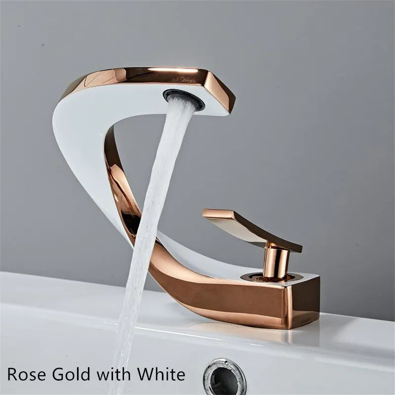 Nordic Arch Artistic Deck Mounted Faucet - Image 5