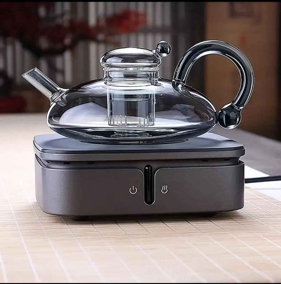 Pure Brew Aesthetic  Heat-Resistant Glass Teapot - Image 9