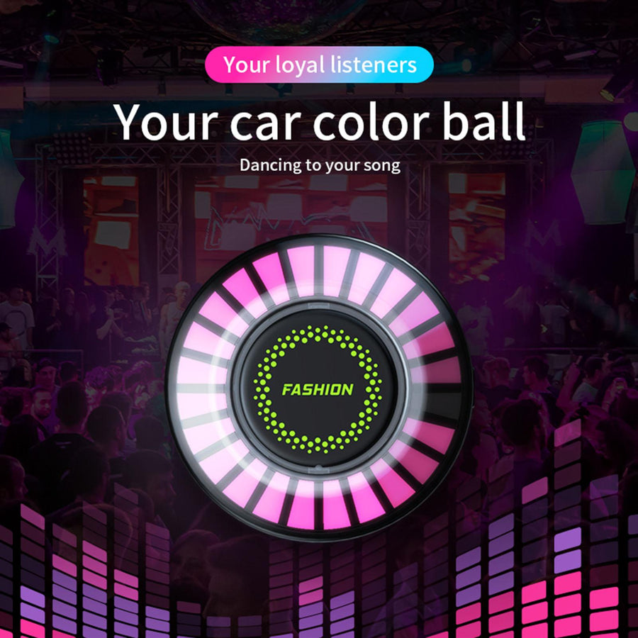 Multicolor Car Fragrance LED Rhythm Light - Image 2
