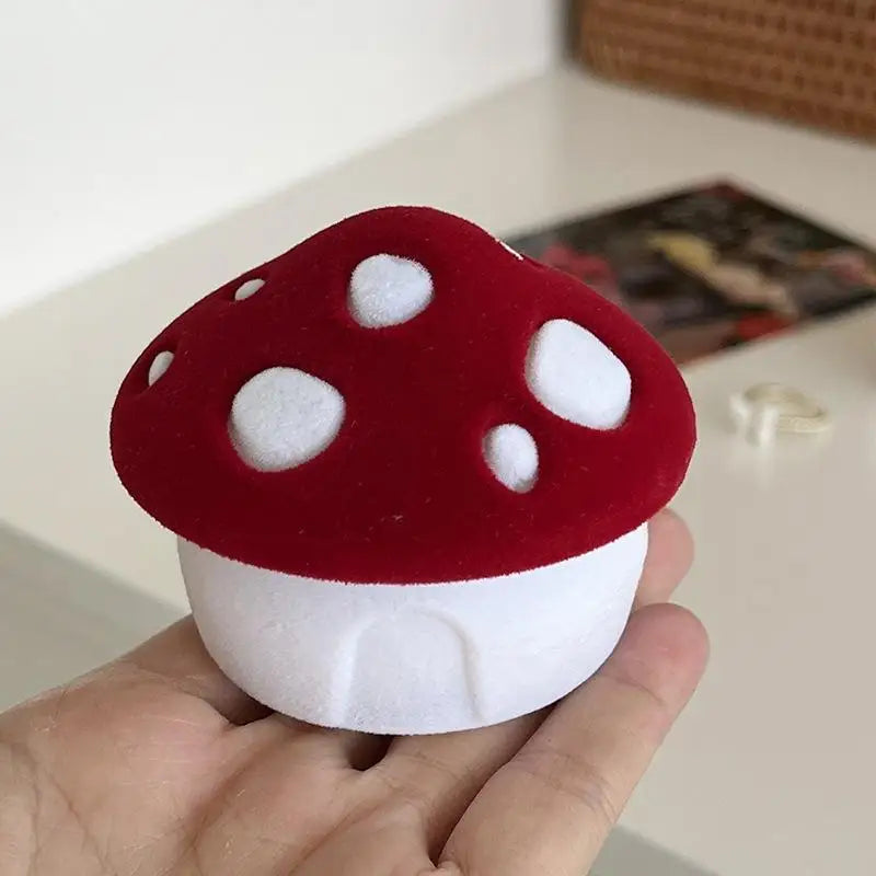 Fairy Forest Mushroom Ring Box Holder